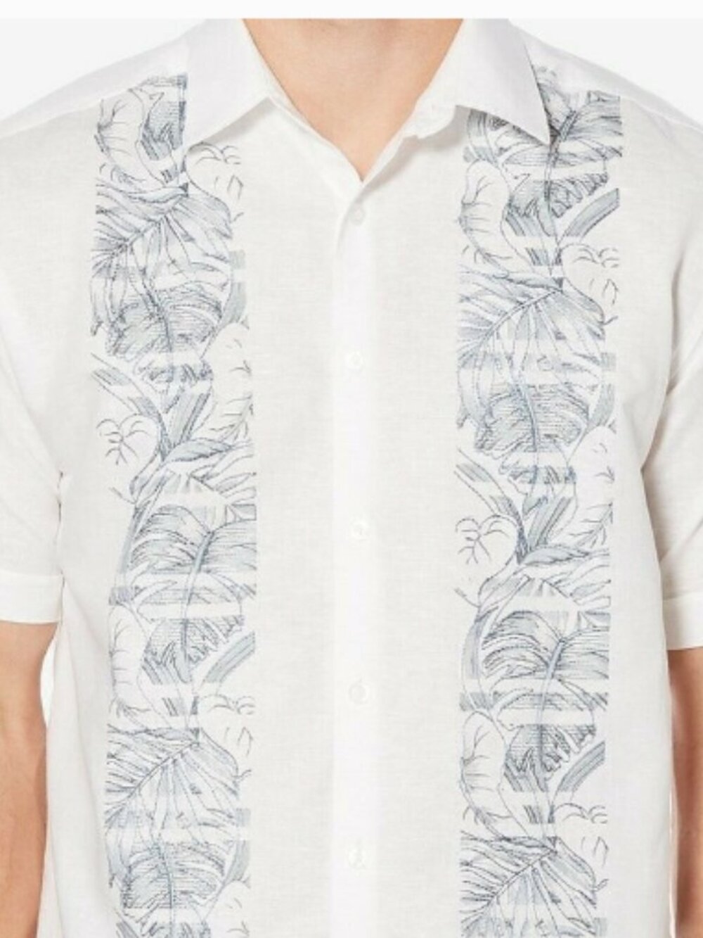 CUBAVERA MEN'S TROPICAL SHIRT-L - Picture 4 of 5
